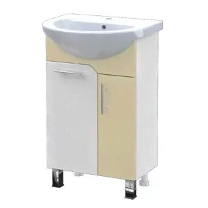 Тумба 60см Эко бежевый Triton /умывальник Балтика-60см