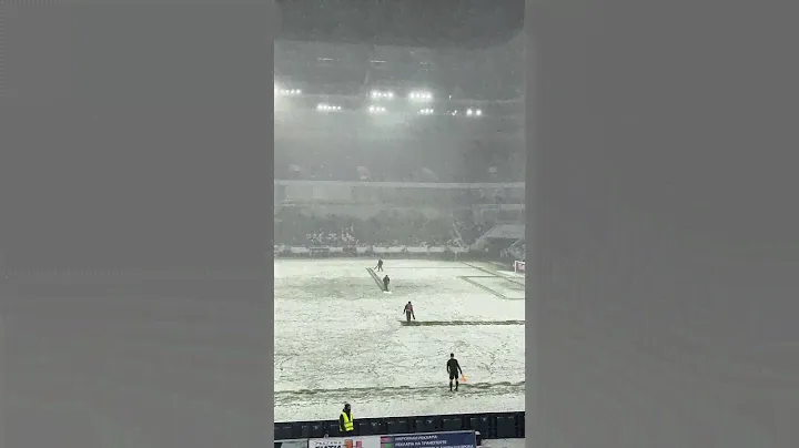 Балтика-Спартак ❄️Вот так встречает Калининград Спартак спустя 25 лет🤗 #калининград #футбол