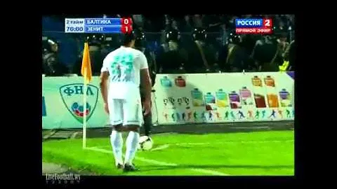 Балтика - Зенит 1-2 (Все голы)
