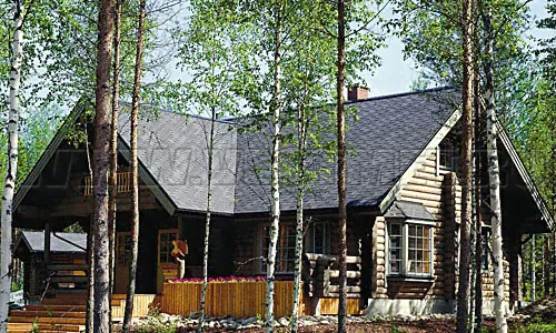 Битумная кровля Ruflex Runa цвет Балтика-2