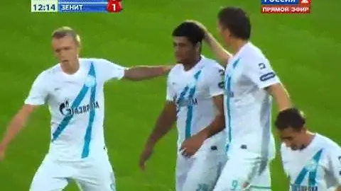 Балтика - Зенит 0-1. Гол ХАЛКА (Кубок России 2012-2013)